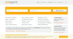 Desktop Screenshot of jobagent.ch