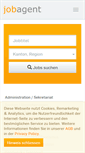 Mobile Screenshot of jobagent.ch